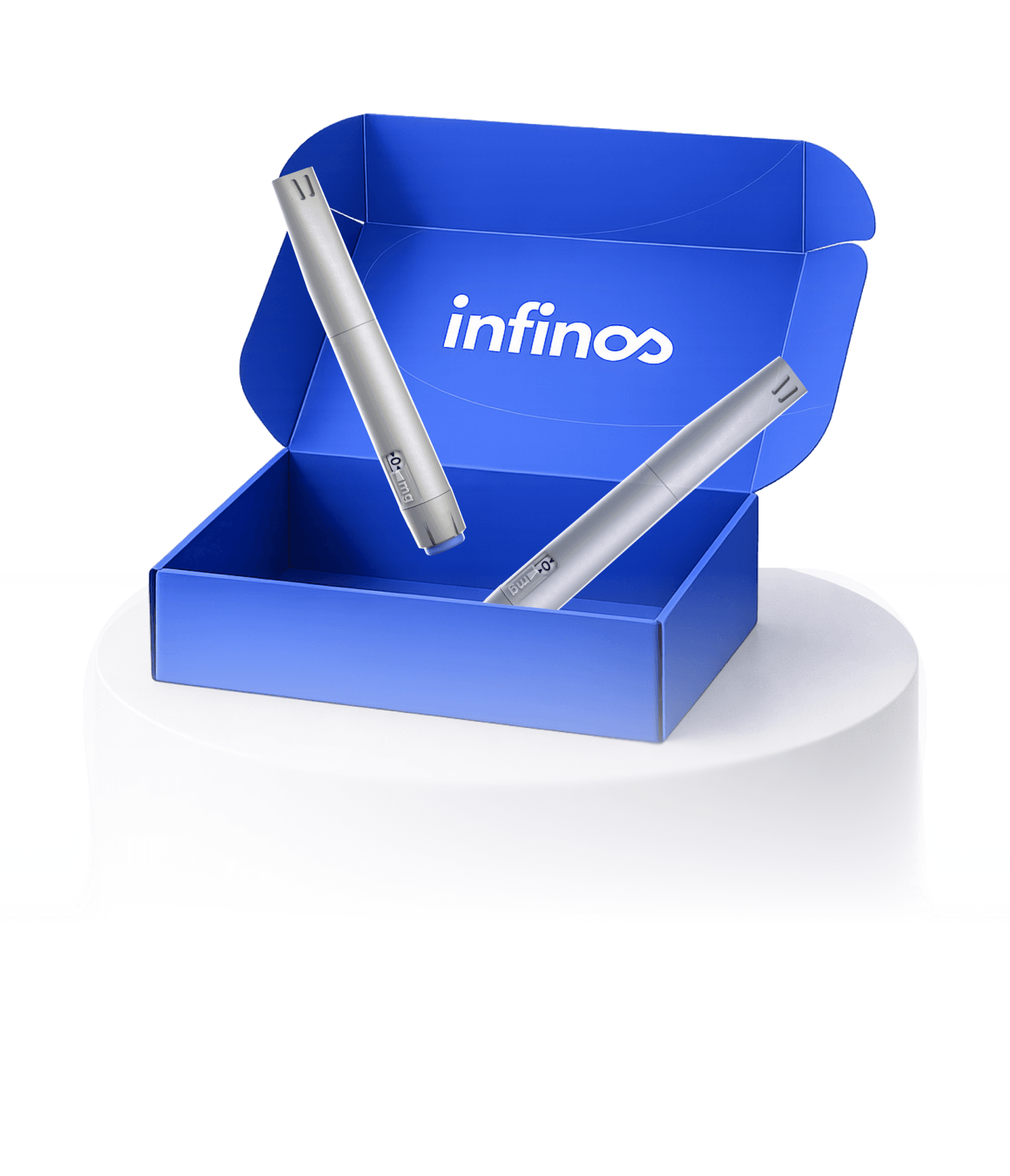 Infinos Verpackung mit Medikament